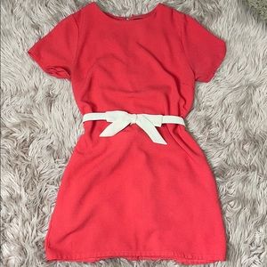 Coral dress